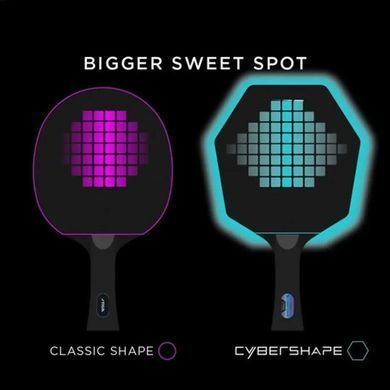 Ракетка для настільного тенісу Stiga Pro Carbon Plus Cybershape 5 Star FL (1215-0401-35) Stiga_931184 фото