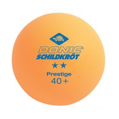 М'ячі Donic Prestige 2* 40+ 6шт orange Prestige 2* 40+ фото