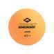 Мячи Donic Jade ball 40+ 6 шт white+orange 608509 фото 3