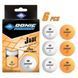 Мячи Donic Jade ball 40+ 6 шт white+orange 608509 фото 1