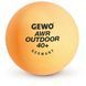 Мячи для настольного тенниса Gewo AWR Outdoor 40+ orange 6шт (96614200) Gewo_931308 фото 1