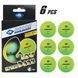 Мячи Donic Glow in the dark 40+ green Glow in the dark 40+ фото 1