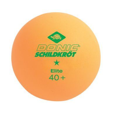 Мячи Donic Elite 1звезда (6шт.) 40+ orange 608518 фото