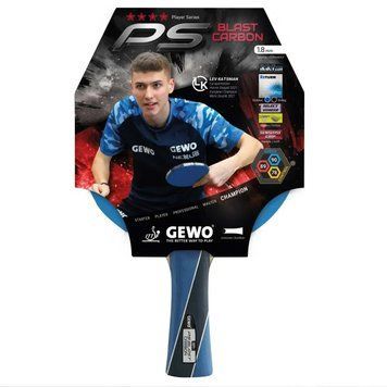 Ракетка для настільного тенісу Gewo PS Blast Carbon FL (1074000001) Gewo_931013 фото