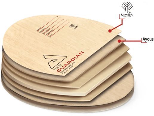 Основа для ракетки Joola Tezzo Guardian FL (61204) Joola_930971 фото