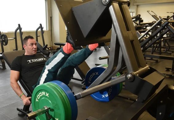 Тренажер для жима ногами Toorx FWX-6000 LEG PRESS 932064 фото
