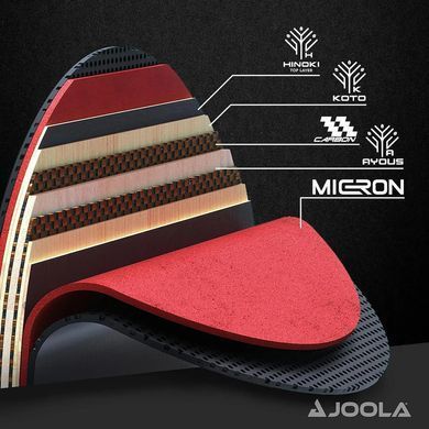 Ракетка для настільного тенісу Joola Infinity Carbon (54207) Joola_930762 фото