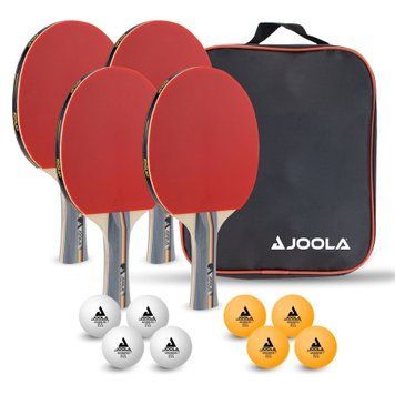 Набір для настільного тенісу Joola Team School 4 Bats 8 Balls (54825) (Special Offer) Joola_931378 фото