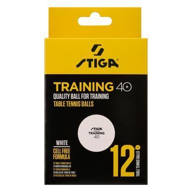 М'ячі для настільного тенісу Stiga Training ABS 12 шт (1110-2610-12) Stiga_931159 фото