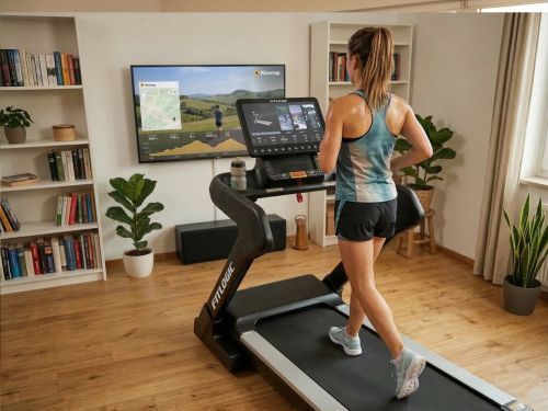 Бігова доріжка FitLogic T581A Mirror T581A Mirror фото