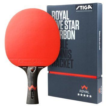 Ракетка для настільного тенісу Stiga Royal Carbon 5 Star FL (1215-2818-01) Stiga_931106 фото