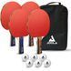 Набір для настільного тенісу Joola Family Advanced 4 Bats 6 Balls (54823) Joola_930800 фото 1