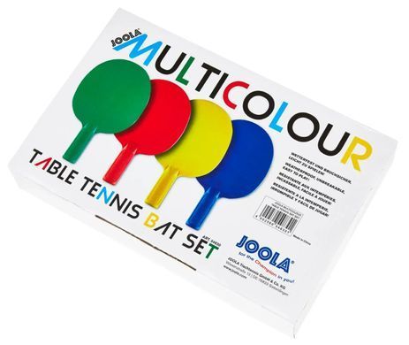 Набор для настольного тенниса Joola Multicolour 4 Bats (54830) Joola_930809 фото