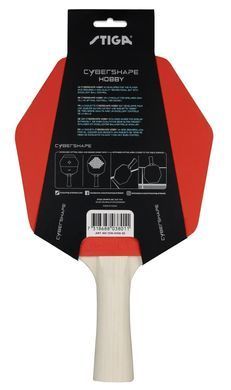 Ракетка для настільного тенісу Stiga Cybershape Hobby FL (1216-0106-35) Stiga_931289 фото